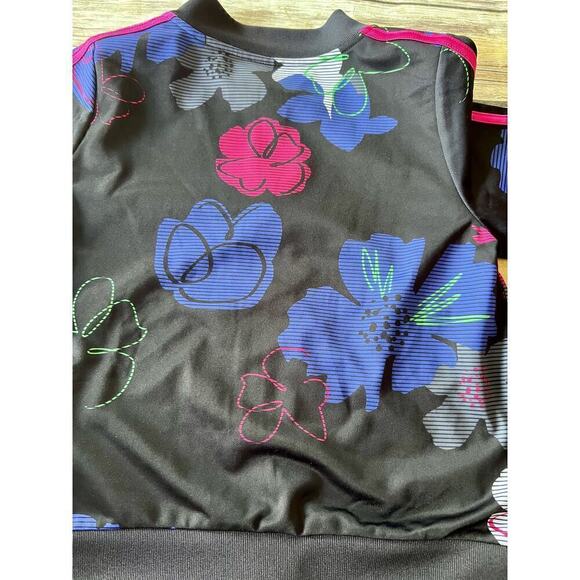 NWT ADDIDAS FLOWER TRICOT JACKET - Picture 5 of 5